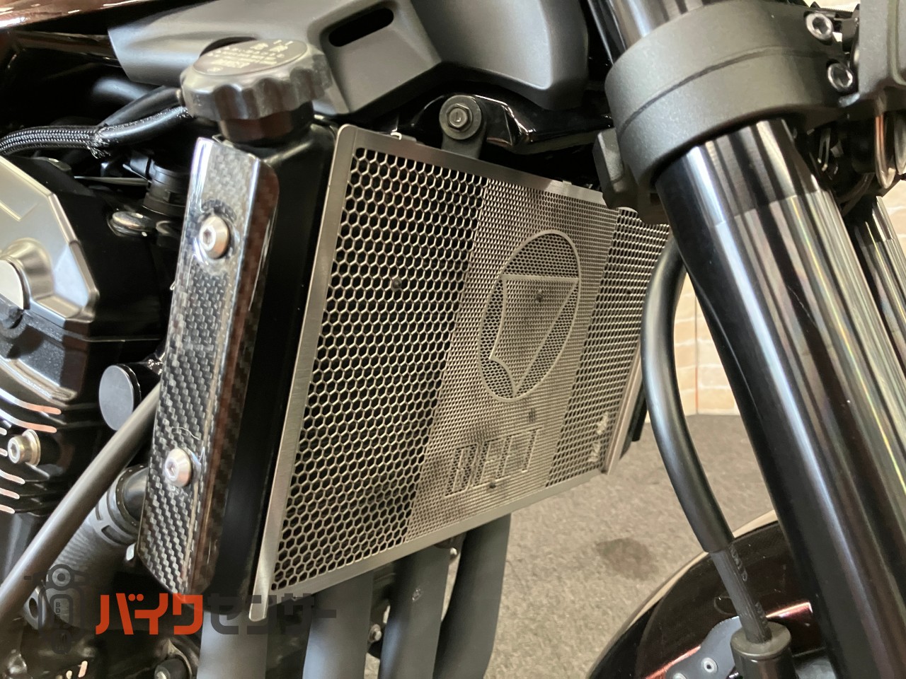 Z900RS 火の玉ファーストエディション ストライカー ブラックマフラー ステップ ロングテール フェンダーレス スライダー_13