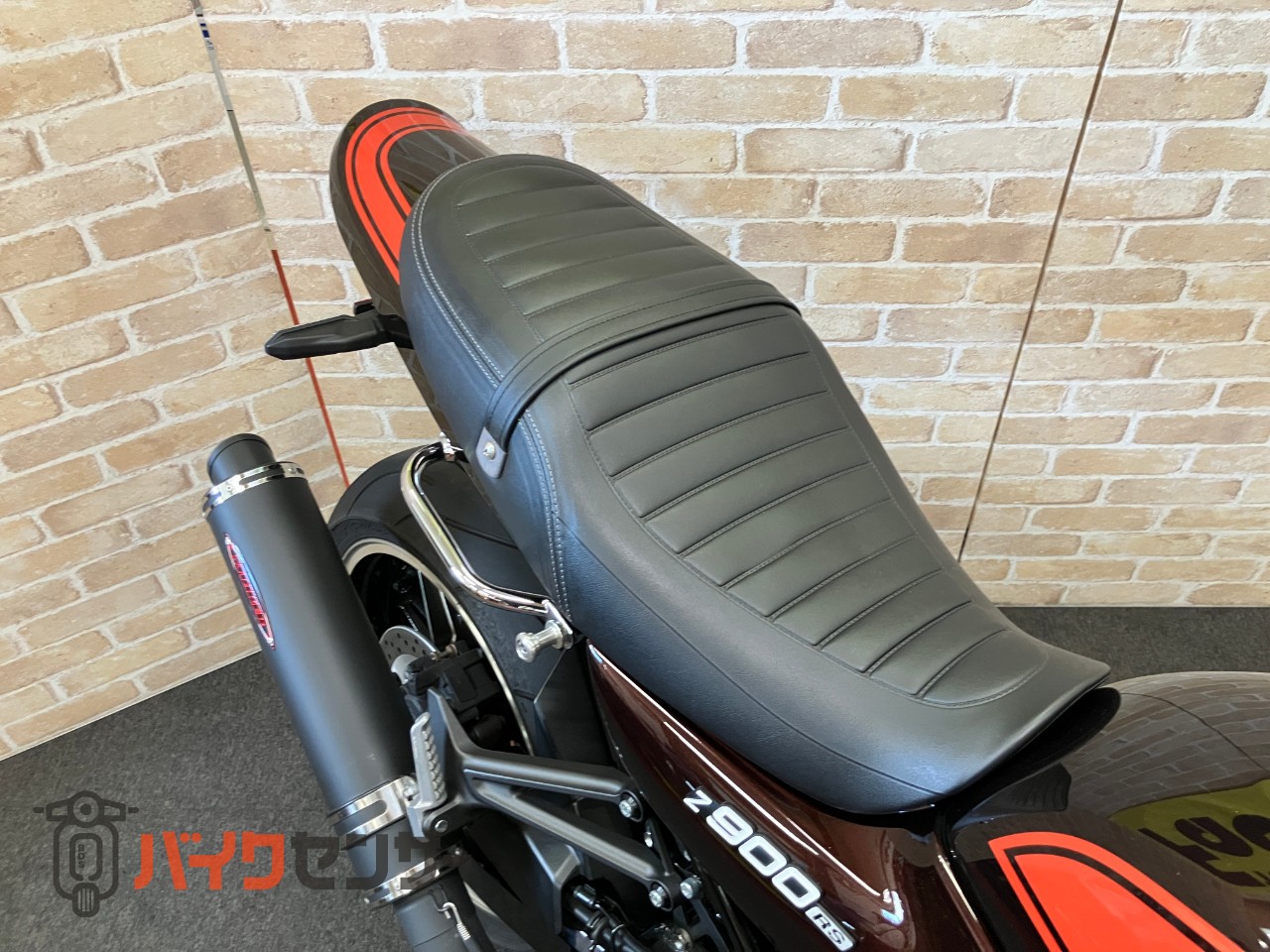 Z900RS 火の玉ファーストエディション ストライカー ブラックマフラー ステップ ロングテール フェンダーレス スライダー_15