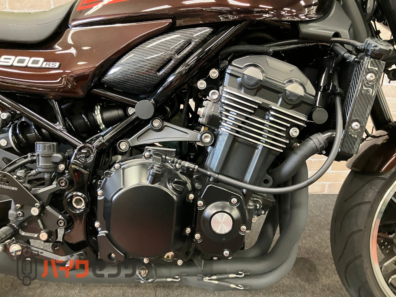 Z900RS 火の玉ファーストエディション ストライカー ブラックマフラー ステップ ロングテール フェンダーレス スライダー_19