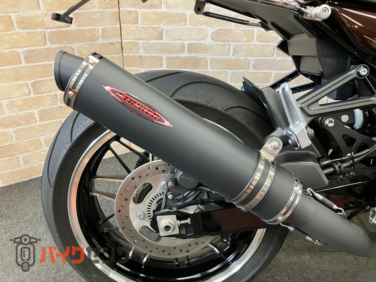 Z900RS 火の玉ファーストエディション ストライカー ブラックマフラー ステップ ロングテール フェンダーレス スライダー_21