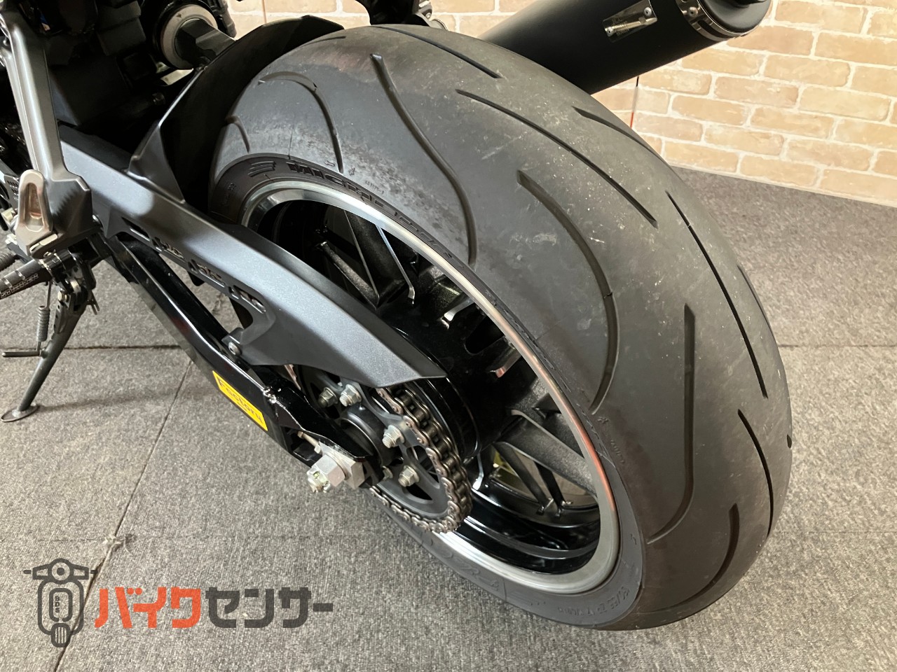 Z900RS 火の玉ファーストエディション ストライカー ブラックマフラー ステップ ロングテール フェンダーレス スライダー_29