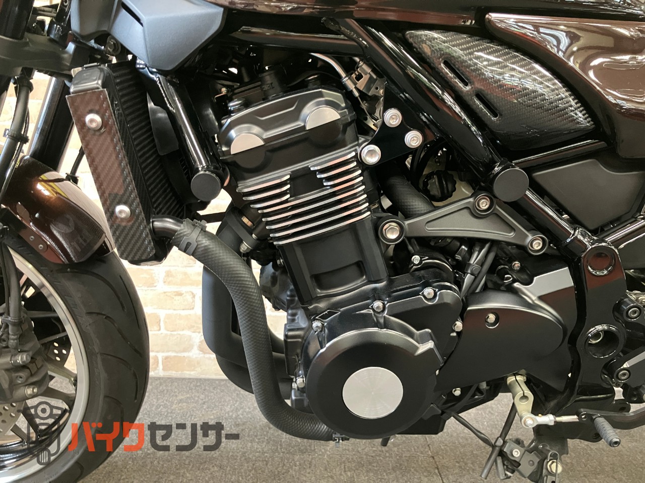 Z900RS 火の玉ファーストエディション ストライカー ブラックマフラー ステップ ロングテール フェンダーレス スライダー_38