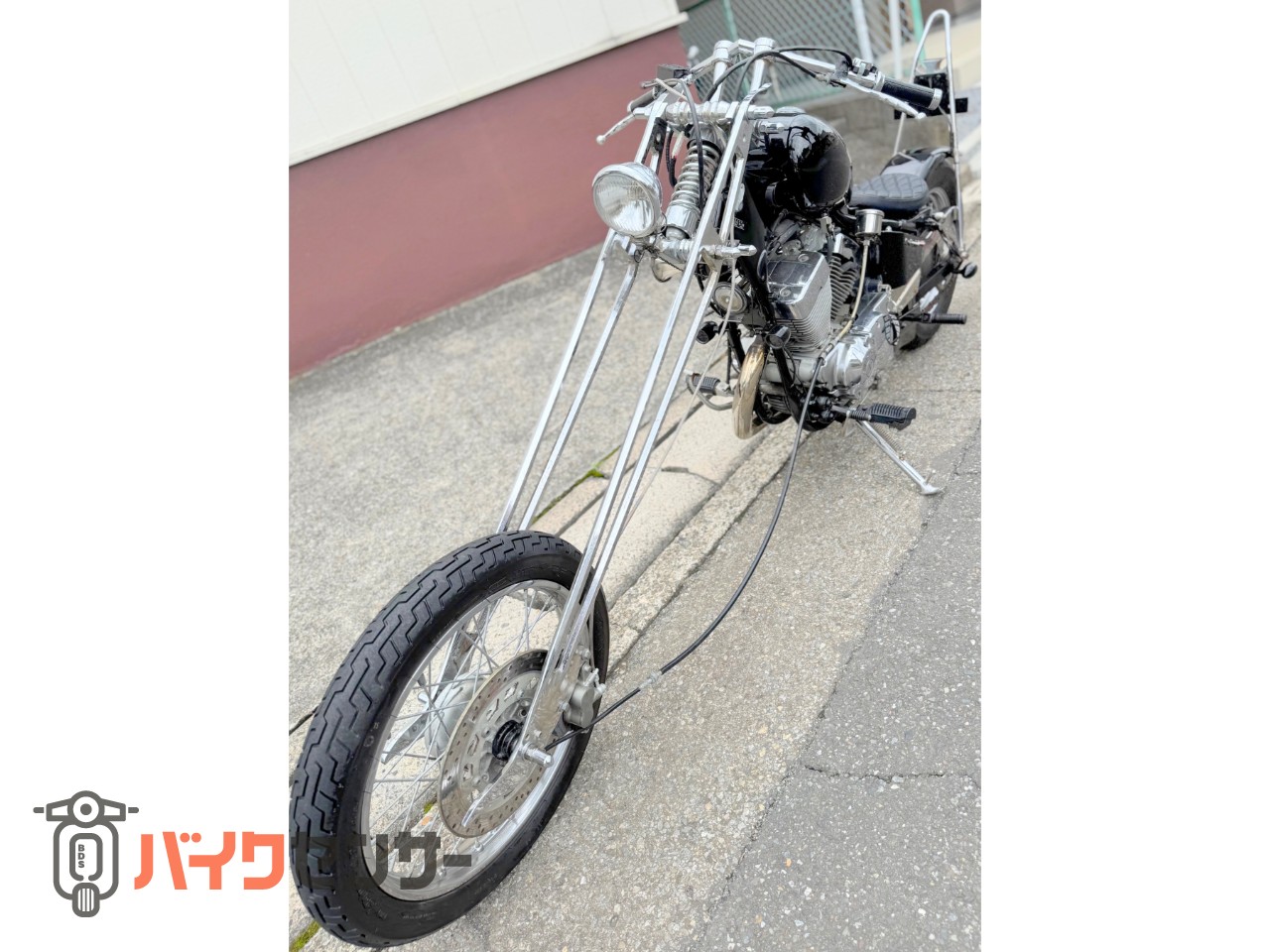 ヤマハ 【動画有り】ビラーゴ250極悪ガーターフォーク チョッパー P