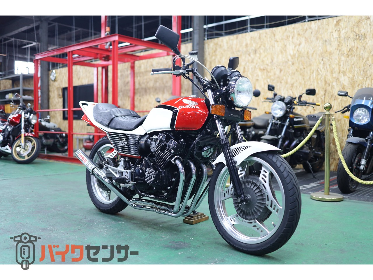 ホンダ CBX400F 赤白1型 フルBEET フル国内物 昭和57年7月登録