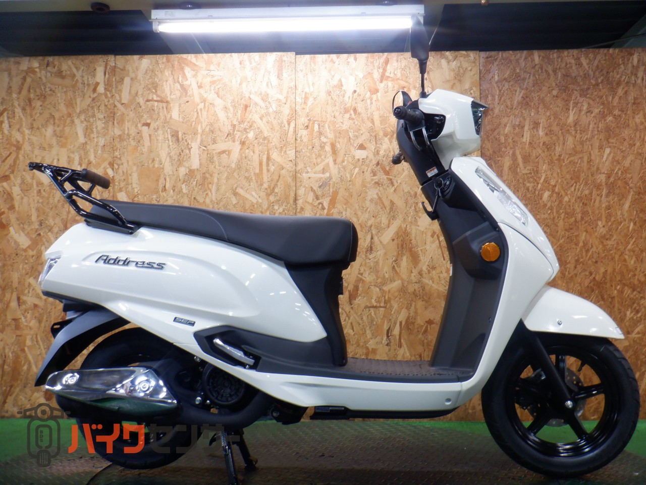 スズキ アドレス125 最新型2026年モデル リアキャリア標準装備 5．3Lガソリンタンク メーカー保証2年付き新車 B551637