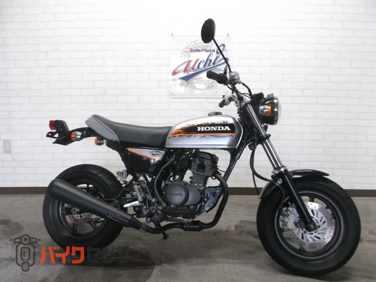 エイプ アルミホイール 多孔デザイン ブレーキディスク付き 美品