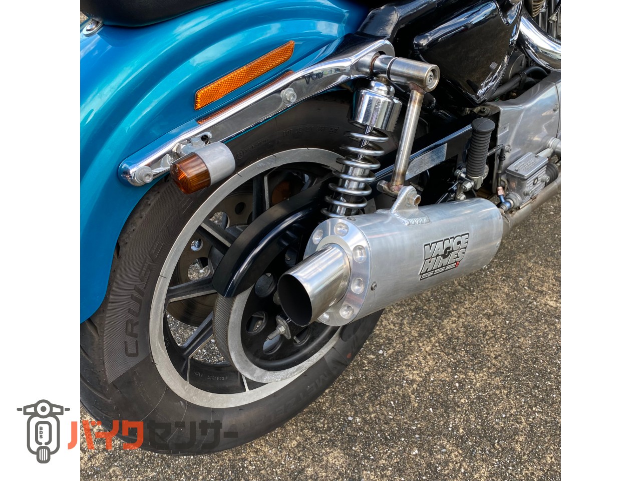 ハーレーダビッドソン XLH1200 Vance&Hinesマフラー HSRキャブ B553172