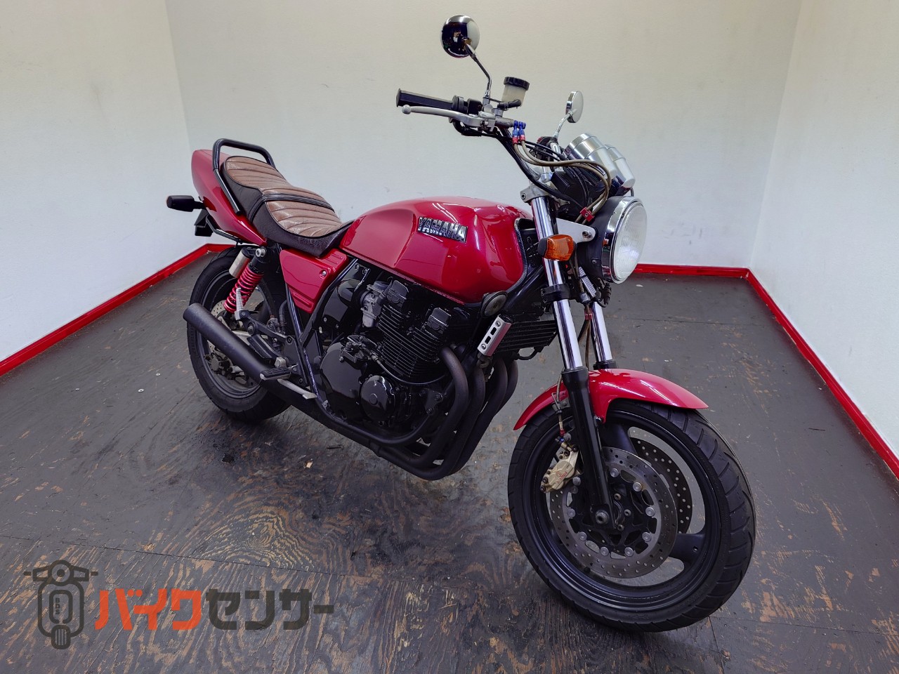 ヤマハ XJR400R アップハンドル ショート管 タックロールシート