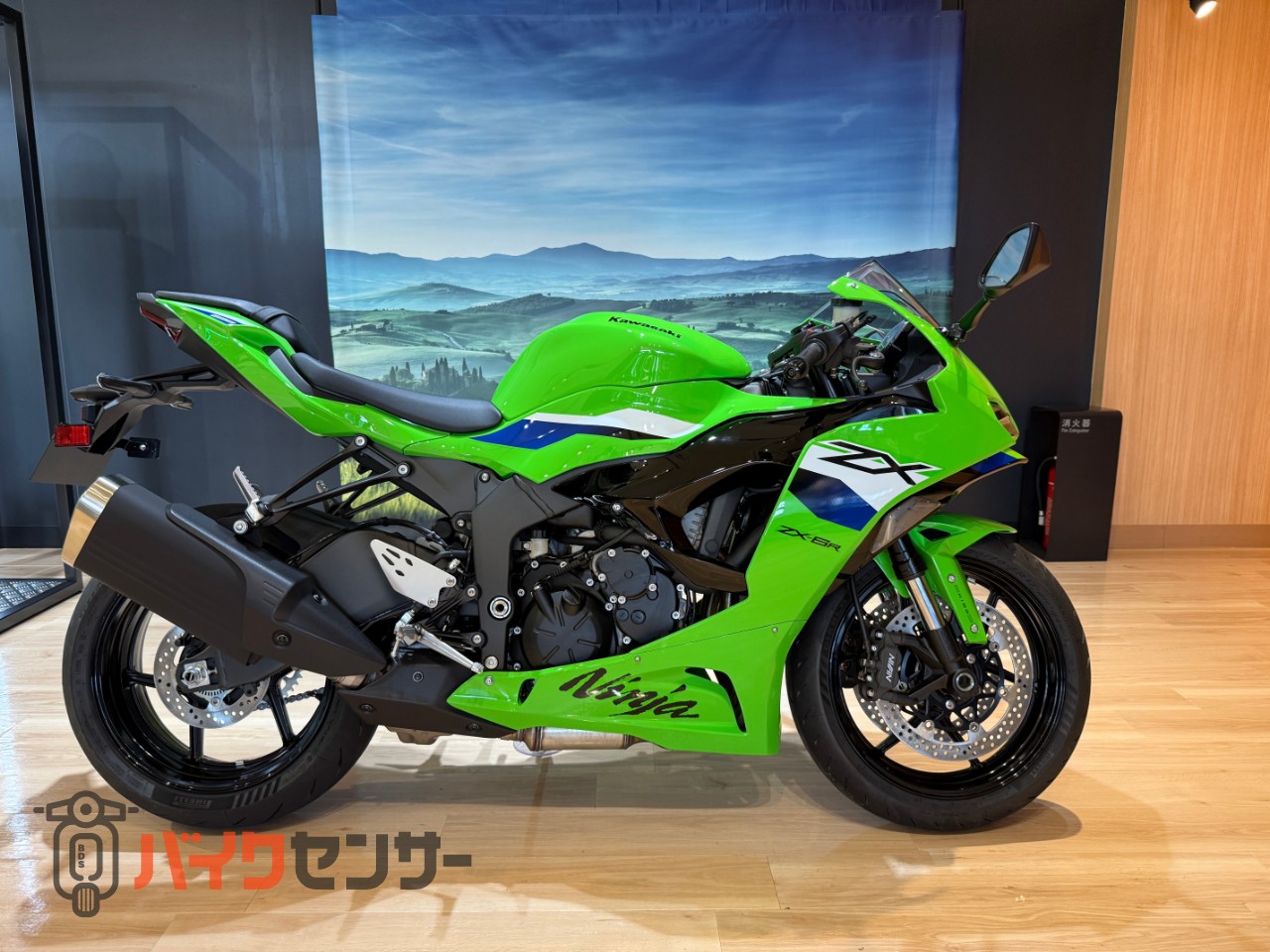 カワサキ NINJA ZX-6R 2026年モデル ライムグリーン B554213