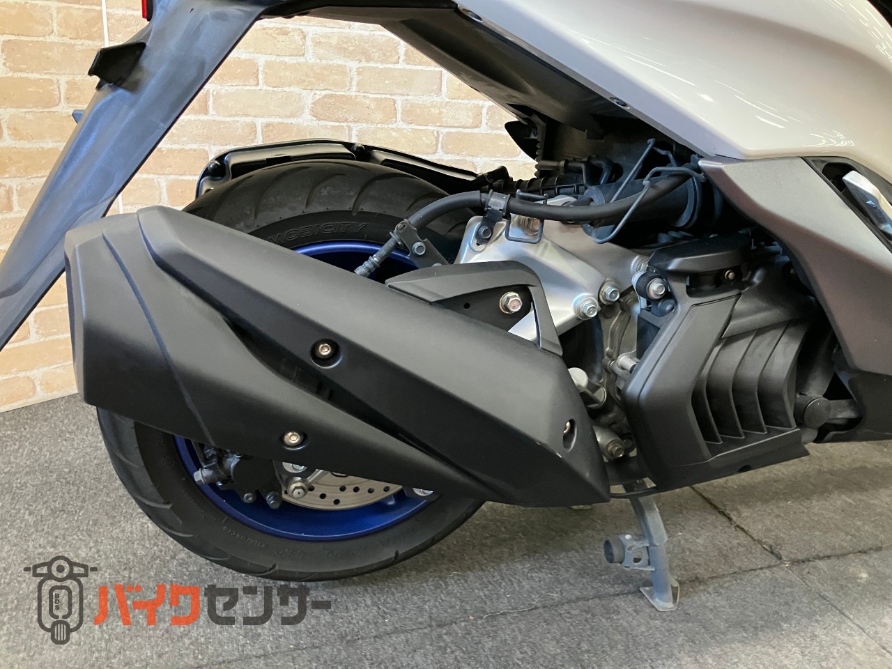 マジェスティ155S 2020年最終モデル　リアキャリア　ETC　　ホワイト_6