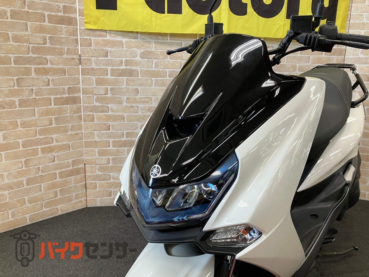 マジェスティ155S 2020年最終モデル　リアキャリア　ETC　　ホワイト_22