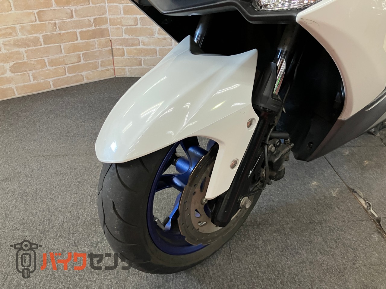 マジェスティ155S 2020年最終モデル　リアキャリア　ETC　　ホワイト_23