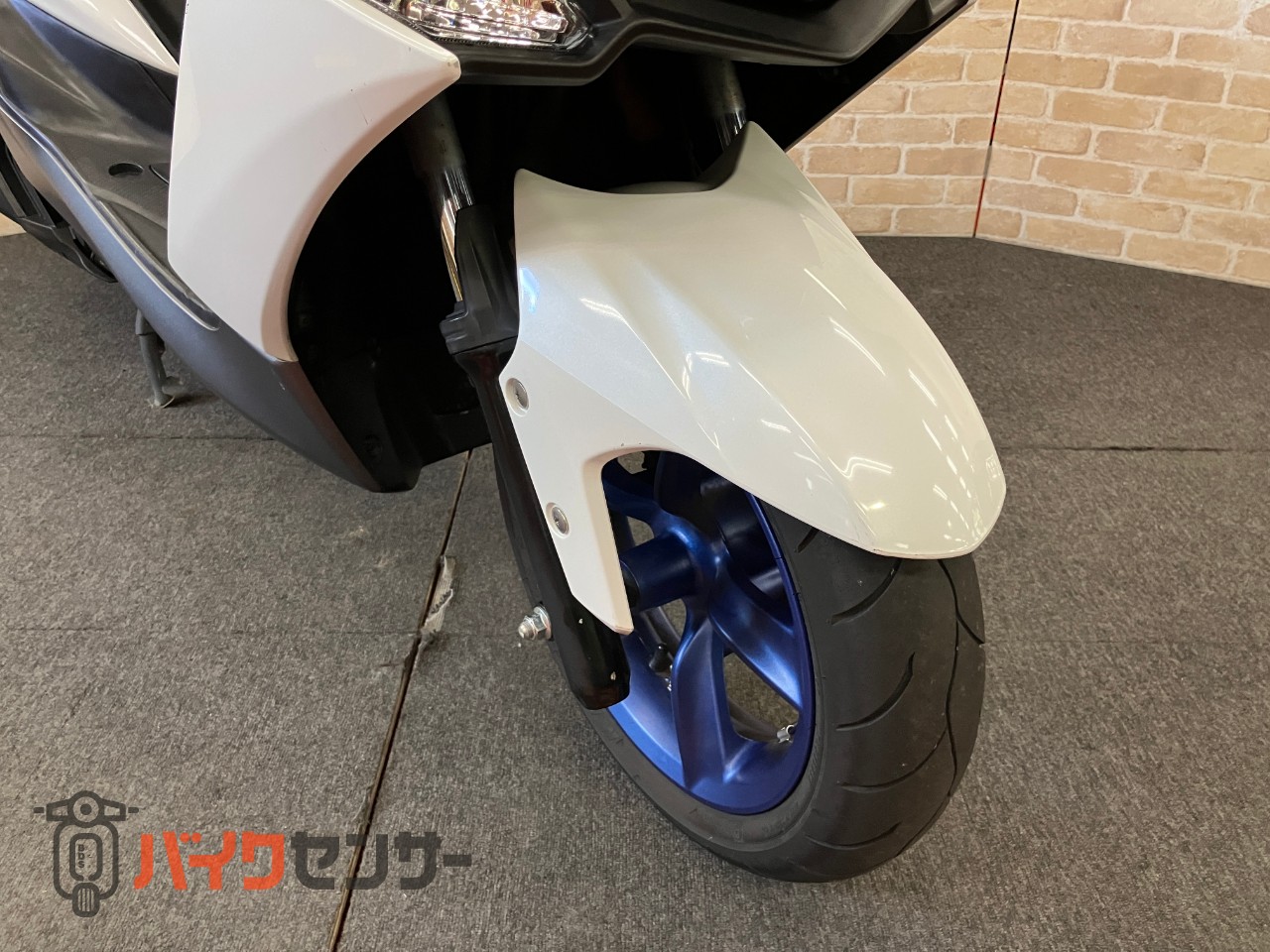 マジェスティ155S 2020年最終モデル　リアキャリア　ETC　　ホワイト_26