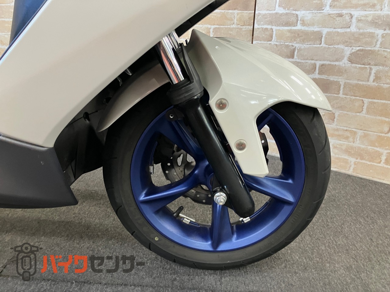 マジェスティ155S 2020年最終モデル　リアキャリア　ETC　　ホワイト_30