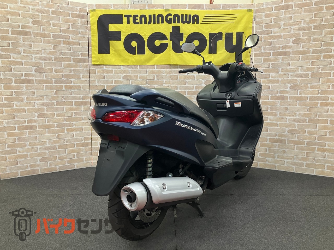 バーグマン200　ABS 　最終モデル　ノーマルコンディション_4