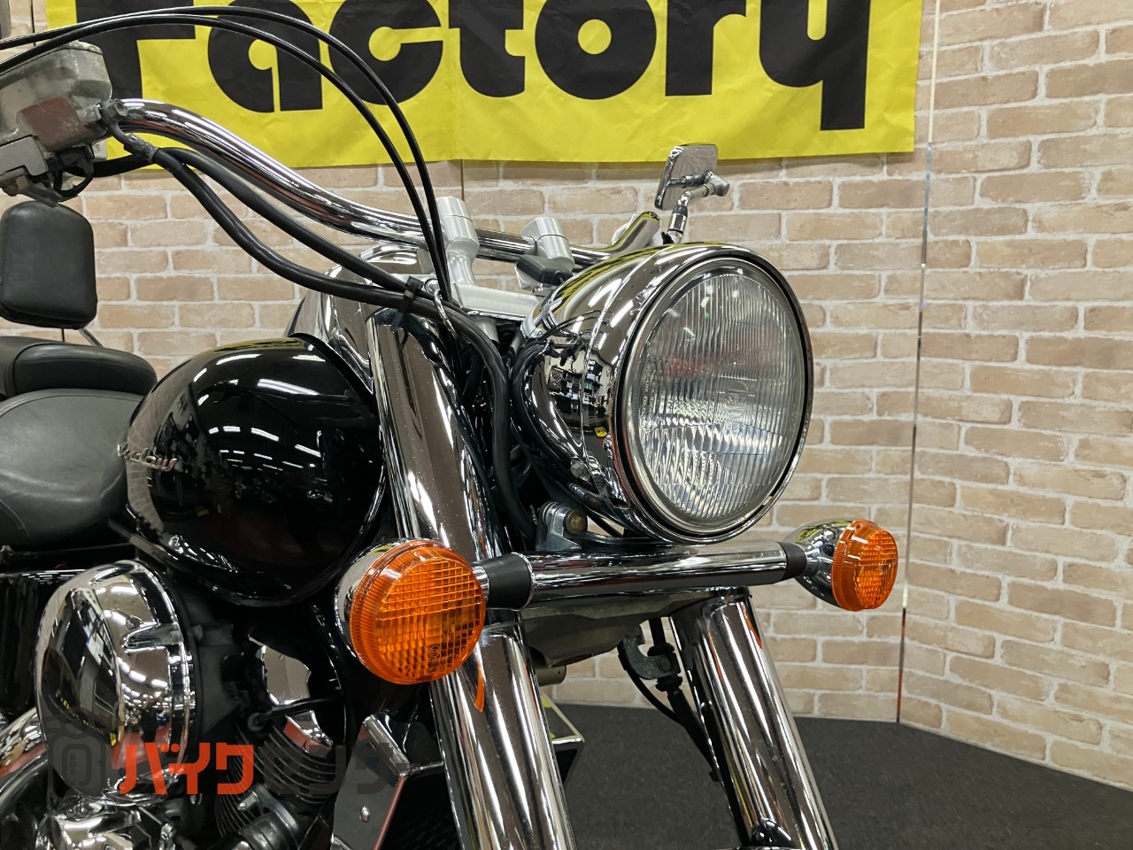 シャドウ400　バックレスト　ブラックオールペイント_11