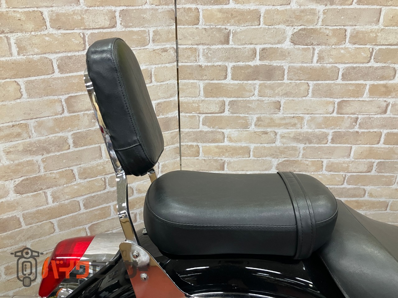 シャドウ400　バックレスト　ブラックオールペイント_22