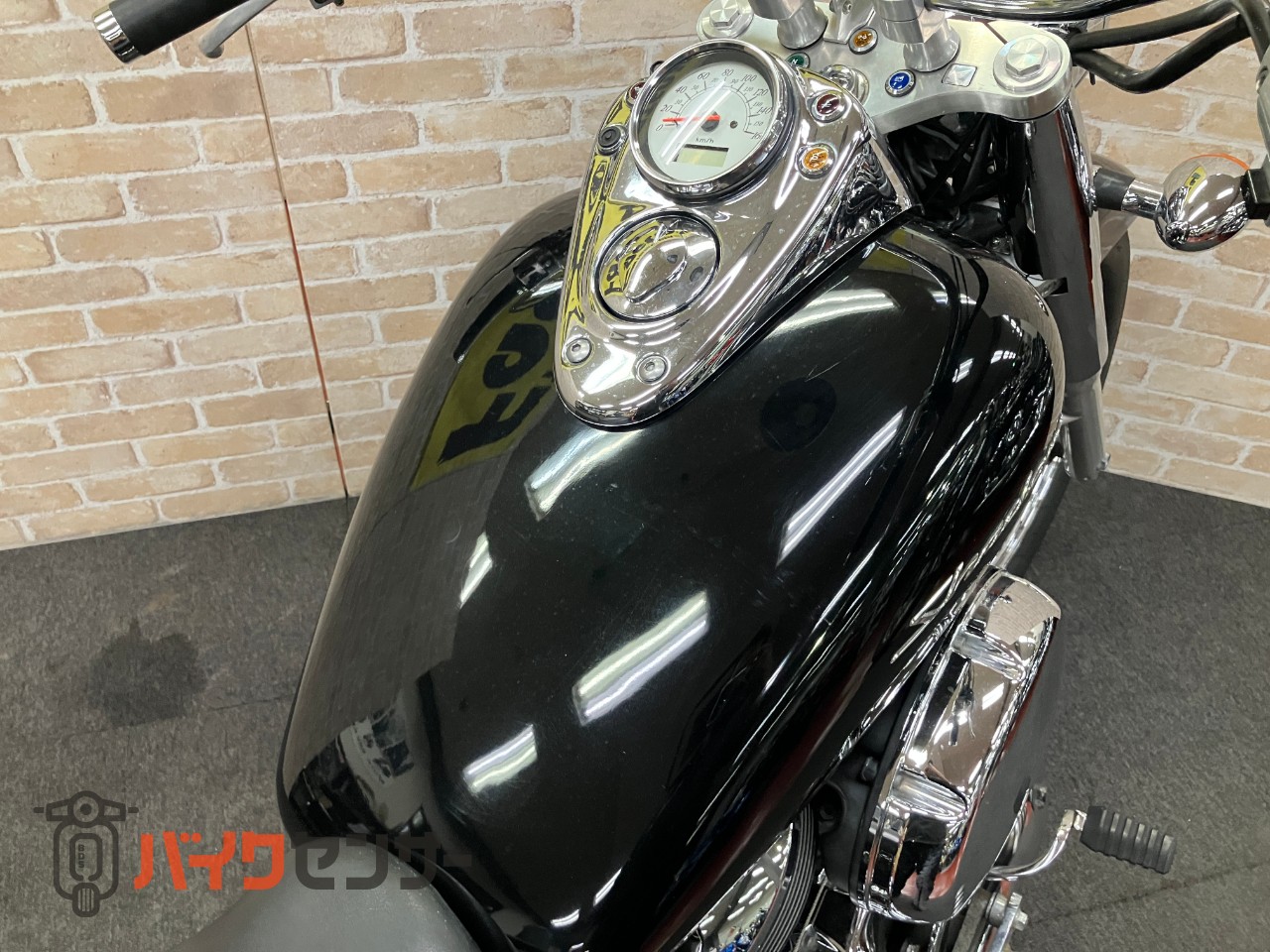 シャドウ400　バックレスト　ブラックオールペイント_27