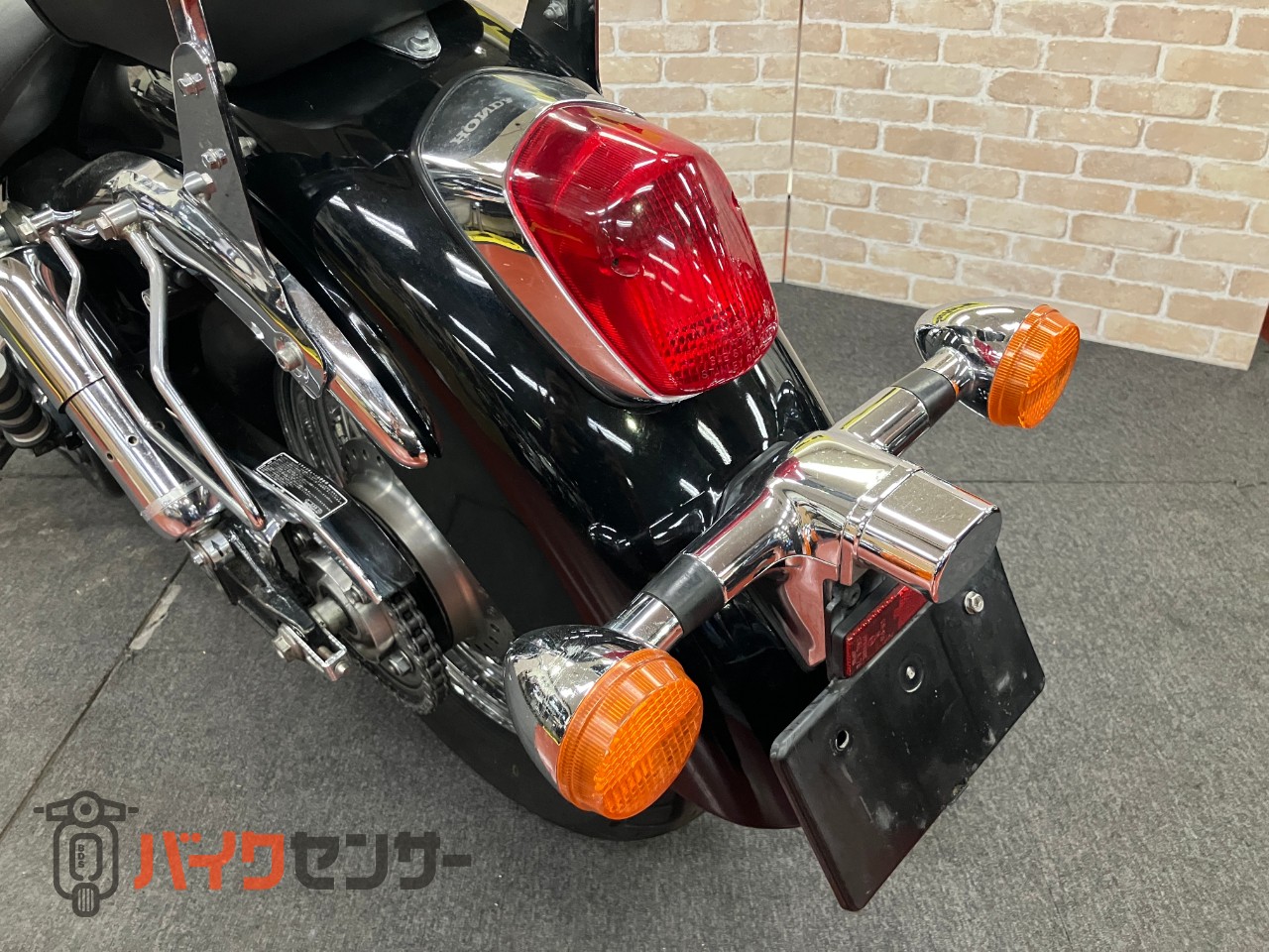 シャドウ400　バックレスト　ブラックオールペイント_30
