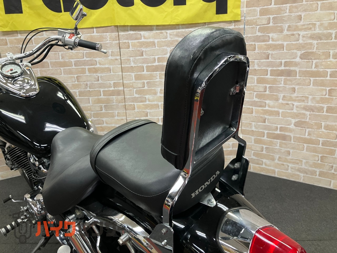 シャドウ400　バックレスト　ブラックオールペイント_31