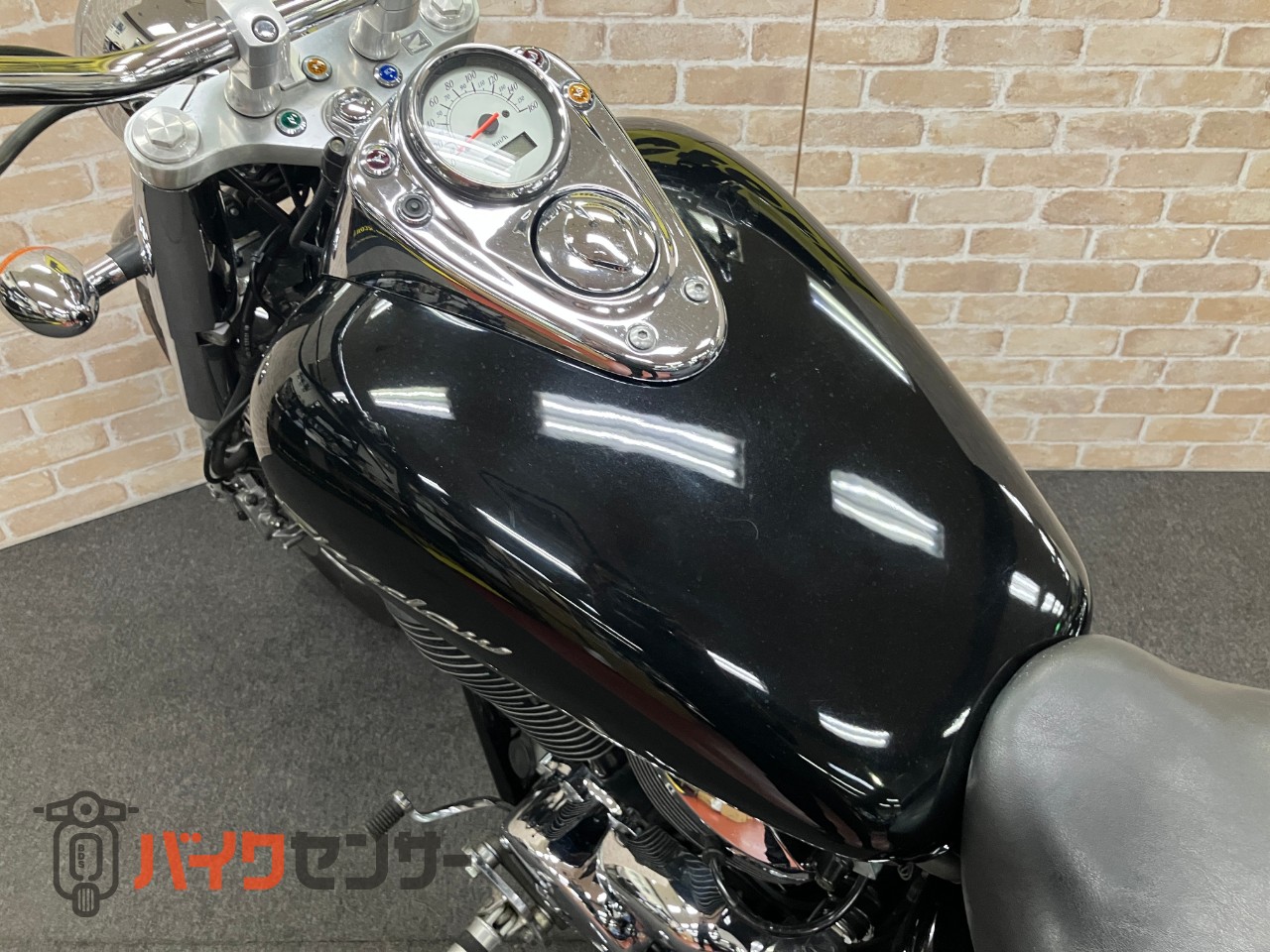 シャドウ400　バックレスト　ブラックオールペイント_32