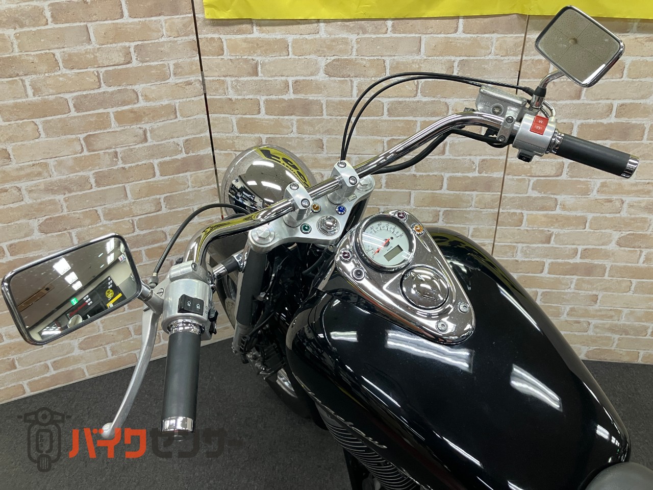 シャドウ400　バックレスト　ブラックオールペイント_33