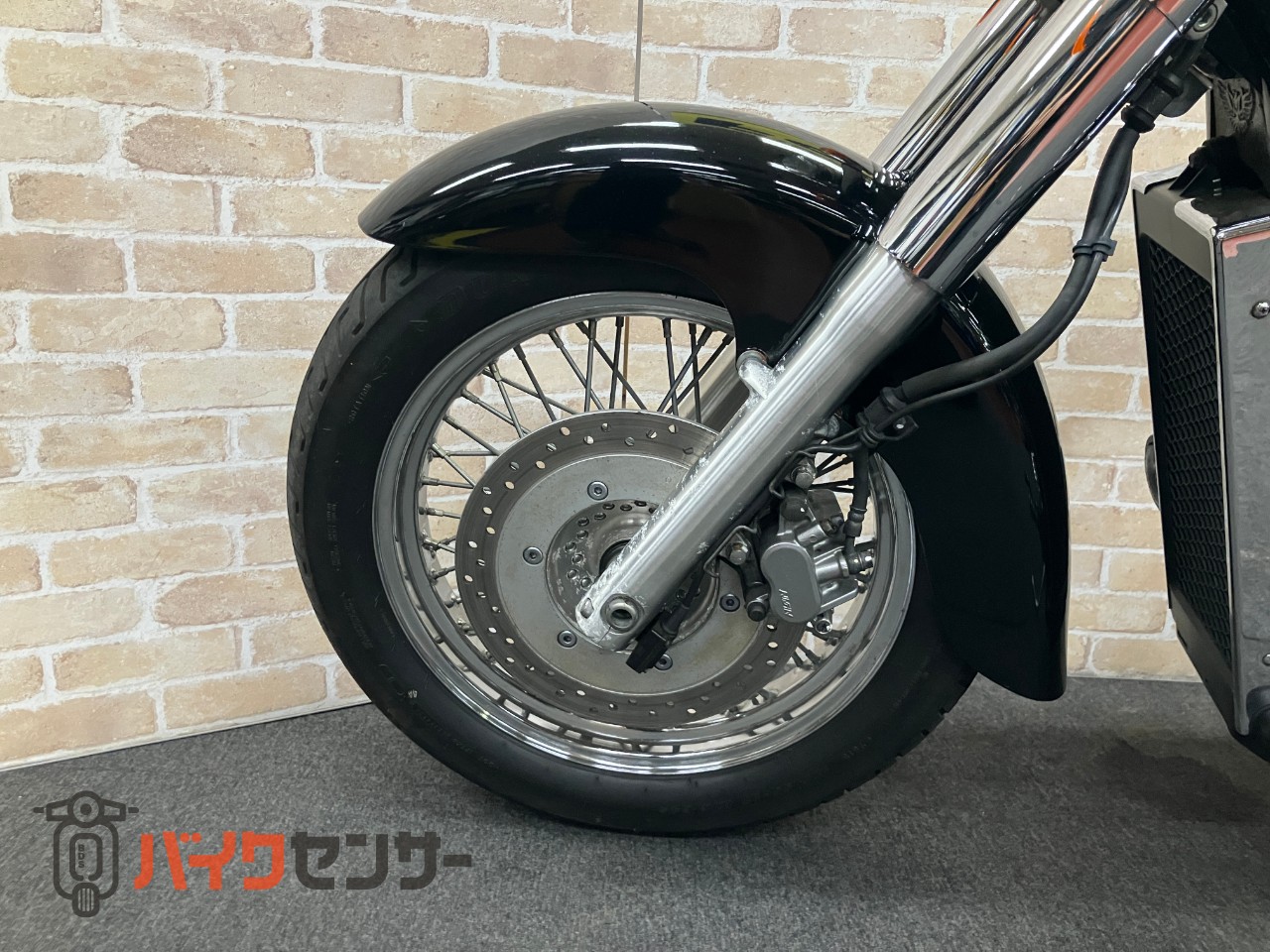シャドウ400　バックレスト　ブラックオールペイント_35