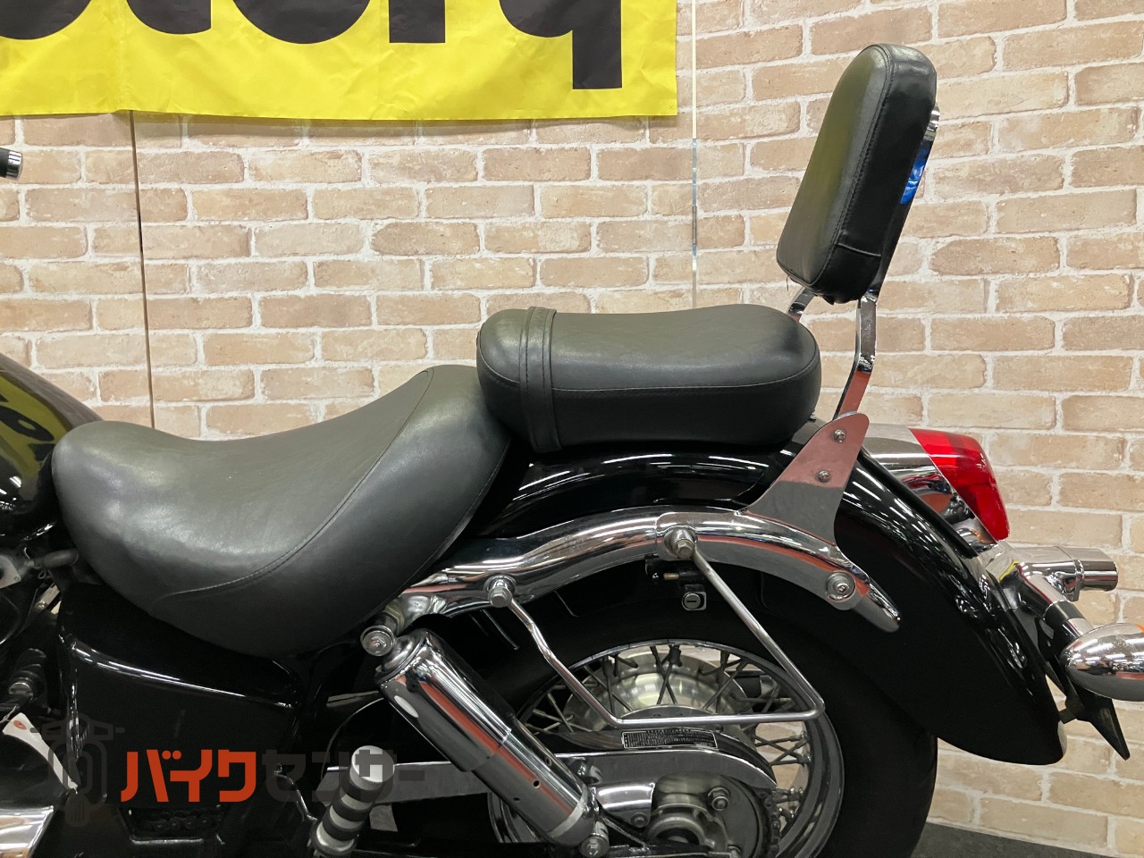 シャドウ400　バックレスト　ブラックオールペイント_38