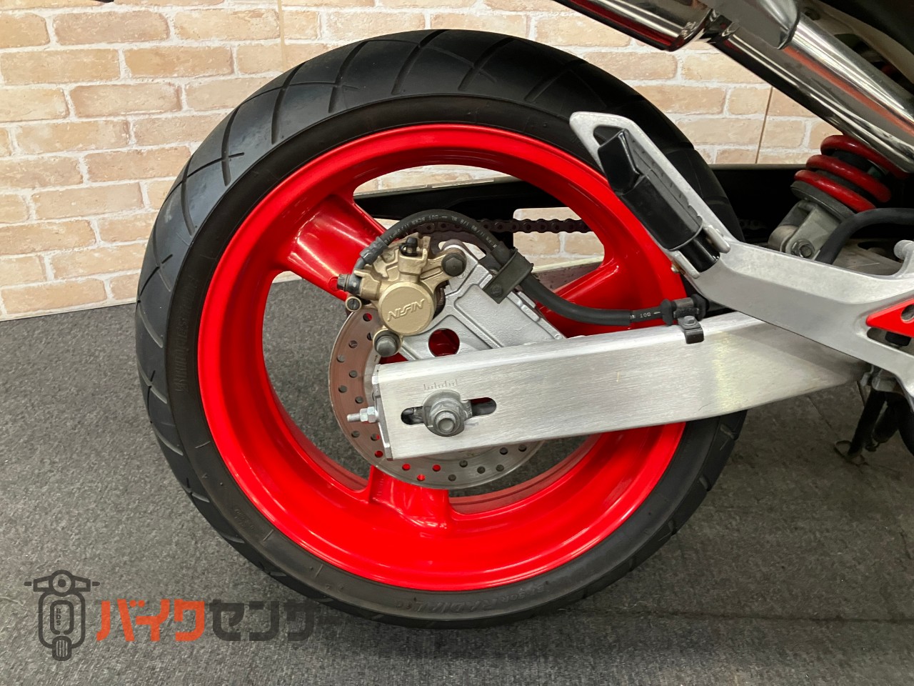 HORNET250 赤ホイール　中期型ガソリンメーター装備_8