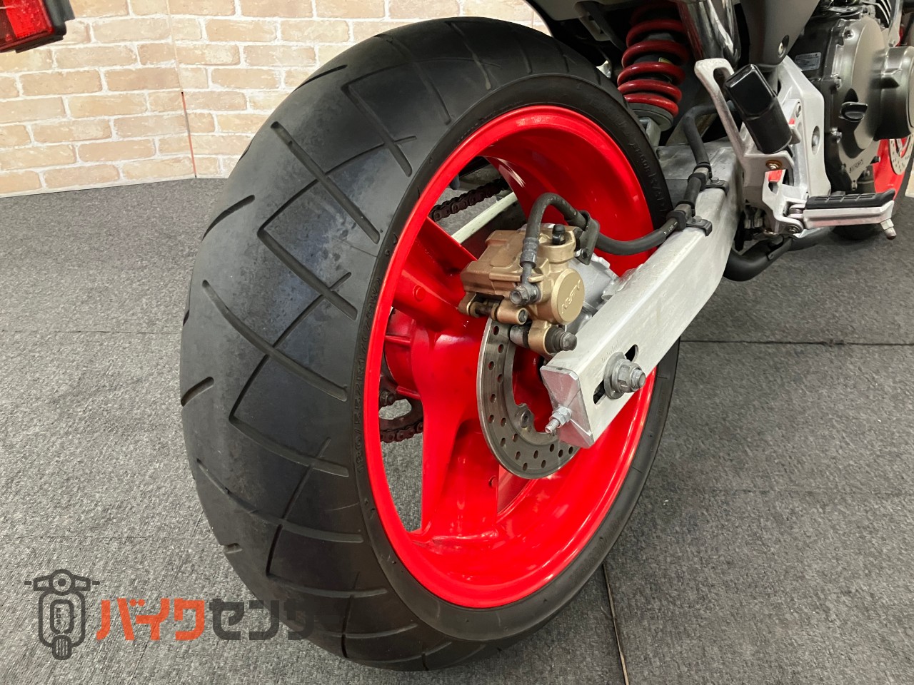 HORNET250 赤ホイール　中期型ガソリンメーター装備_10