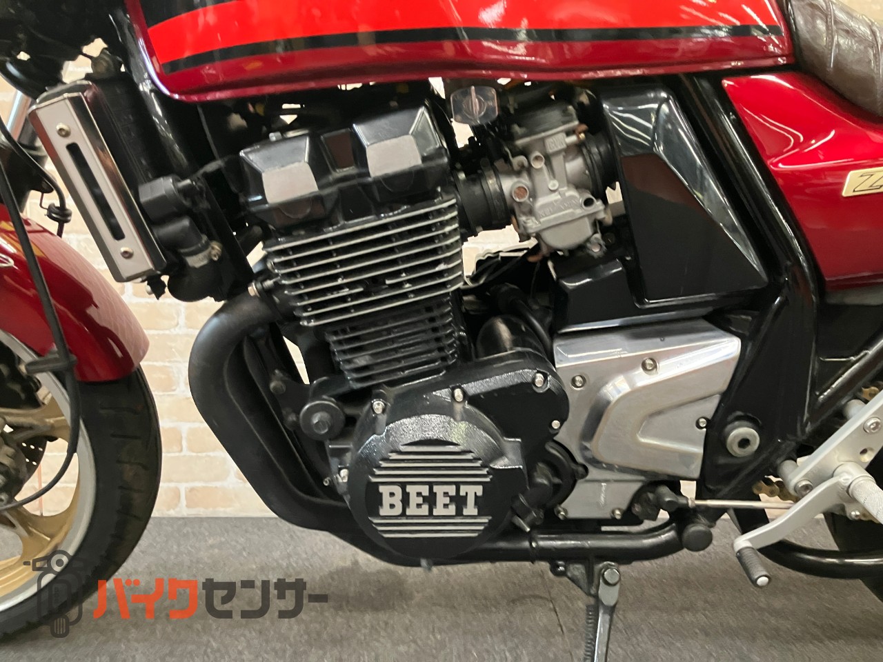 ZRX400 cibieヘッドライト　ミッドナイトマフラー　18インチキャストホイール　ハンドル　BEETハイパーバンク　エンジンカバー等_22