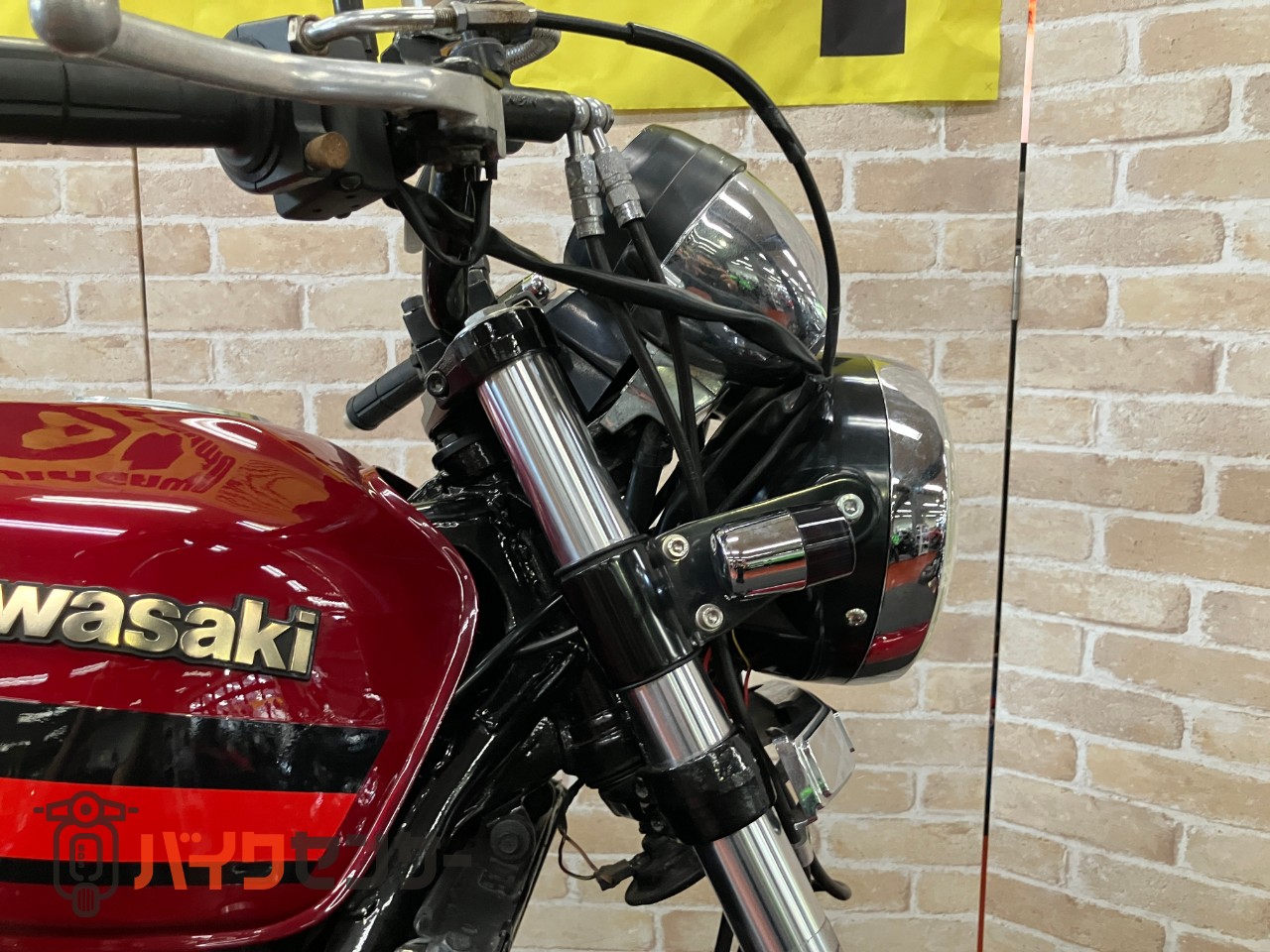 ZRX400 cibieヘッドライト　ミッドナイトマフラー　18インチキャストホイール　ハンドル　BEETハイパーバンク　エンジンカバー等_37
