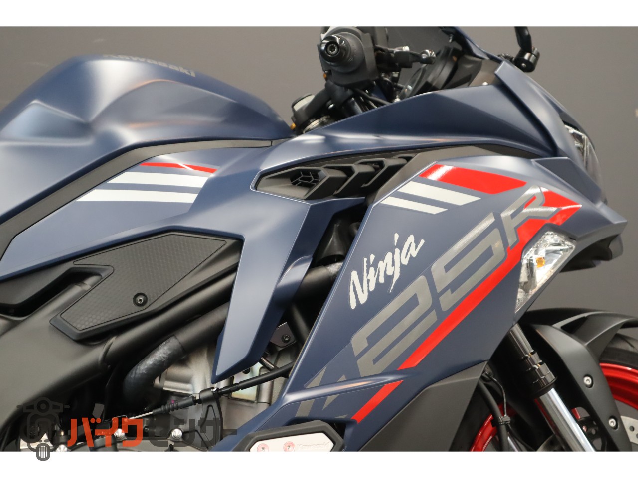 カワサキ NINJA ZX-25R SE 2022モデル登録済み車両 オリジナル赤