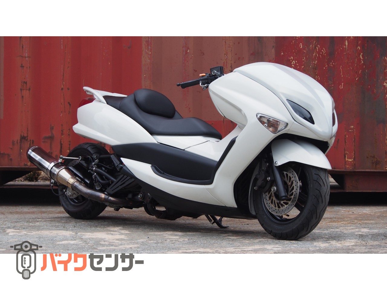 ヤマハ 4D9マジェスティ250(SG20J) VOGUEエアロ 300ロンホイローダウン