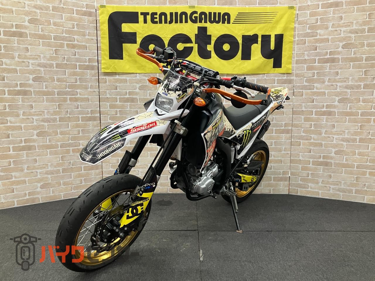 WR250X FMFサイレンサー　SP忠男エキパイ　ZETAハンドル　ガード　Ｆサススプリング　フェンダーレス　シート低反発加工_3