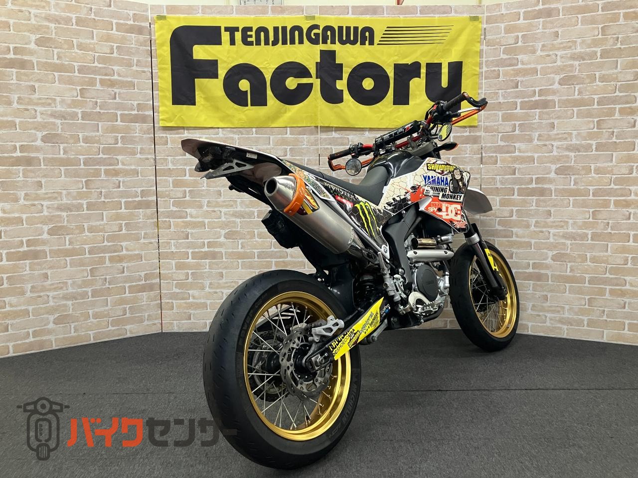 WR250X FMFサイレンサー　SP忠男エキパイ　ZETAハンドル　ガード　Ｆサススプリング　フェンダーレス　シート低反発加工_4