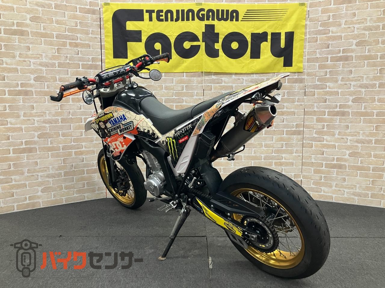 WR250X FMFサイレンサー　SP忠男エキパイ　ZETAハンドル　ガード　Ｆサススプリング　フェンダーレス　シート低反発加工_5