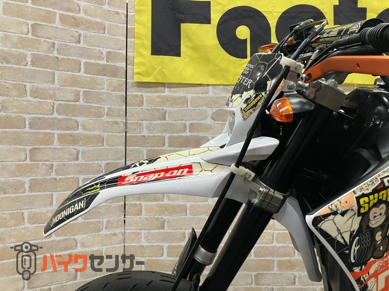WR250X FMFサイレンサー　SP忠男エキパイ　ZETAハンドル　ガード　Ｆサススプリング　フェンダーレス　シート低反発加工_7