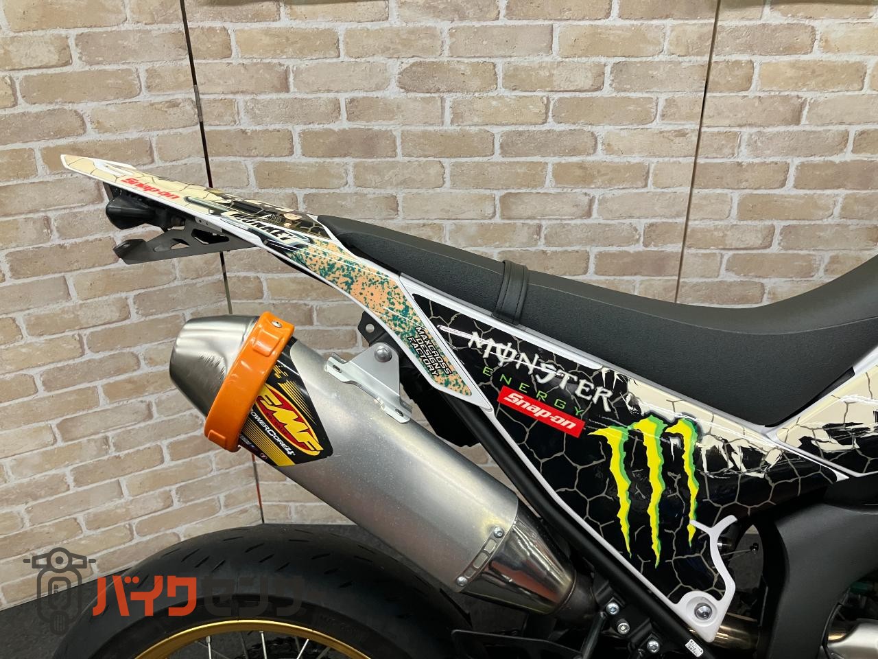 WR250X FMFサイレンサー　SP忠男エキパイ　ZETAハンドル　ガード　Ｆサススプリング　フェンダーレス　シート低反発加工_30
