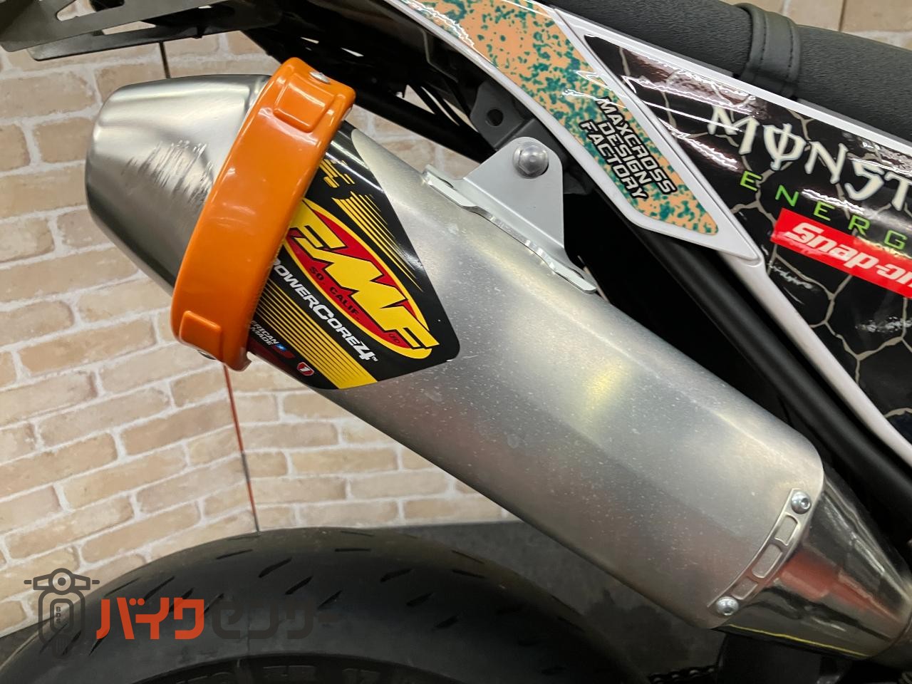 WR250X FMFサイレンサー　SP忠男エキパイ　ZETAハンドル　ガード　Ｆサススプリング　フェンダーレス　シート低反発加工_32
