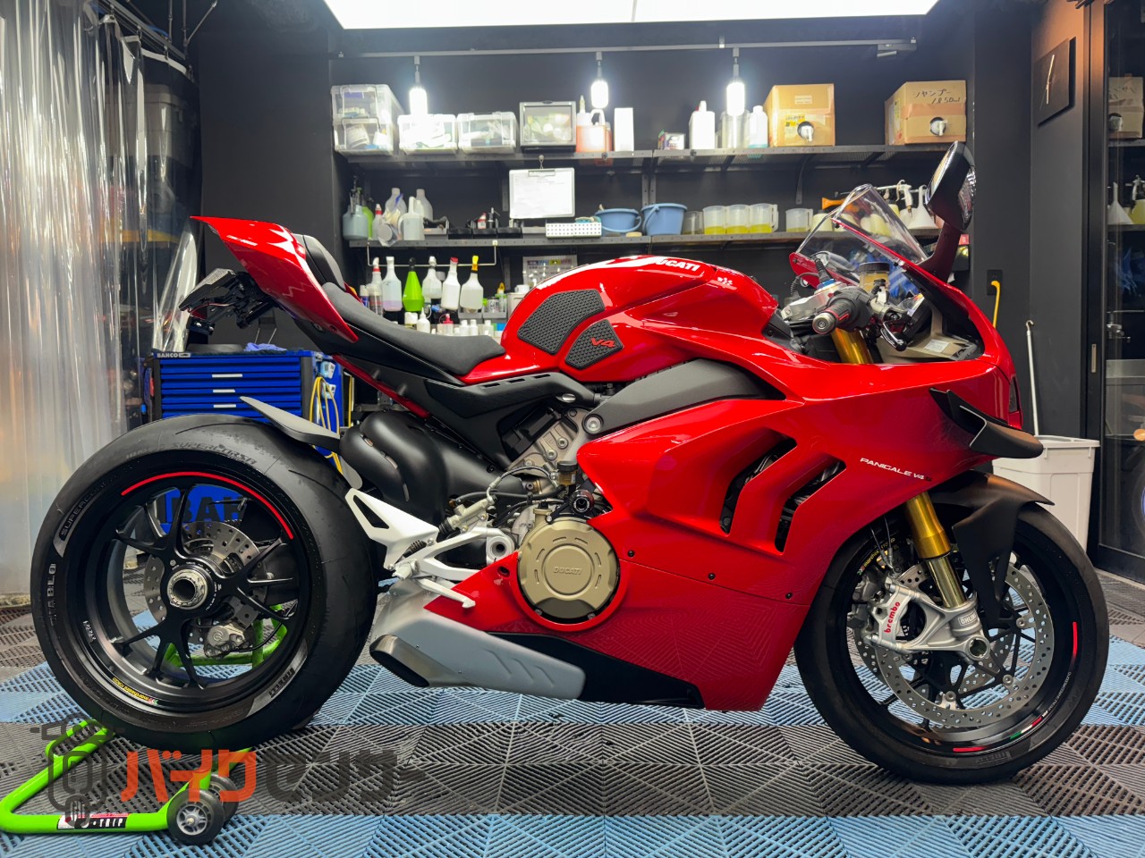 ドゥカティ パニガーレV4S ワンオーナー ETC フェンダーレス