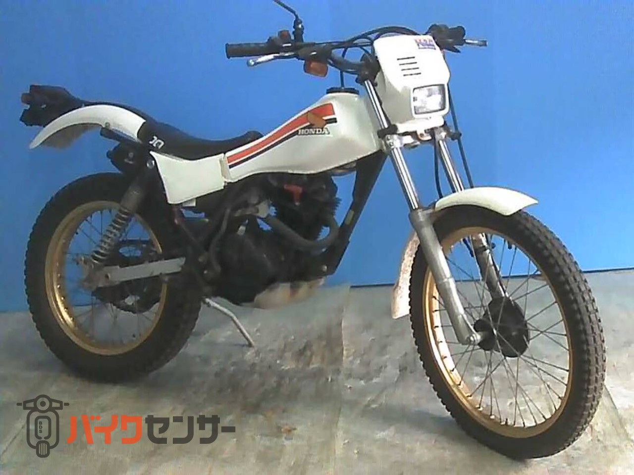 HONDA TLR200 白 格安提供車 クランキング確認済み 半額配送キャンペーン 期間限定車体価格 現状渡し諸経費￥0- 横浜 P-Yard ホンダ TLR200 安価提供車 B562269| BDSバイクセンサー