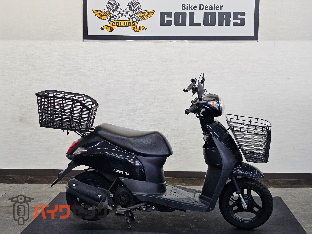 SUZUKI レッツ4 バスケット (CA43A) ブラック(ペイント 