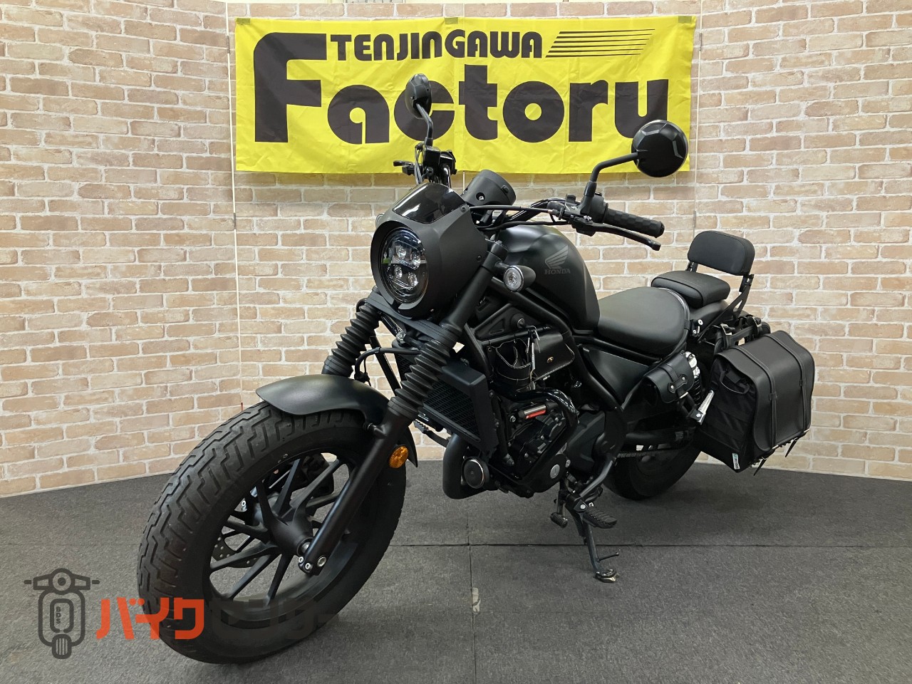 レブル250 Sエディション　モリワキフルエキ　オーリンズリアサス　パフォーマンスダンパー　エンジンガード　ETC 左右レバー等カスタム_3