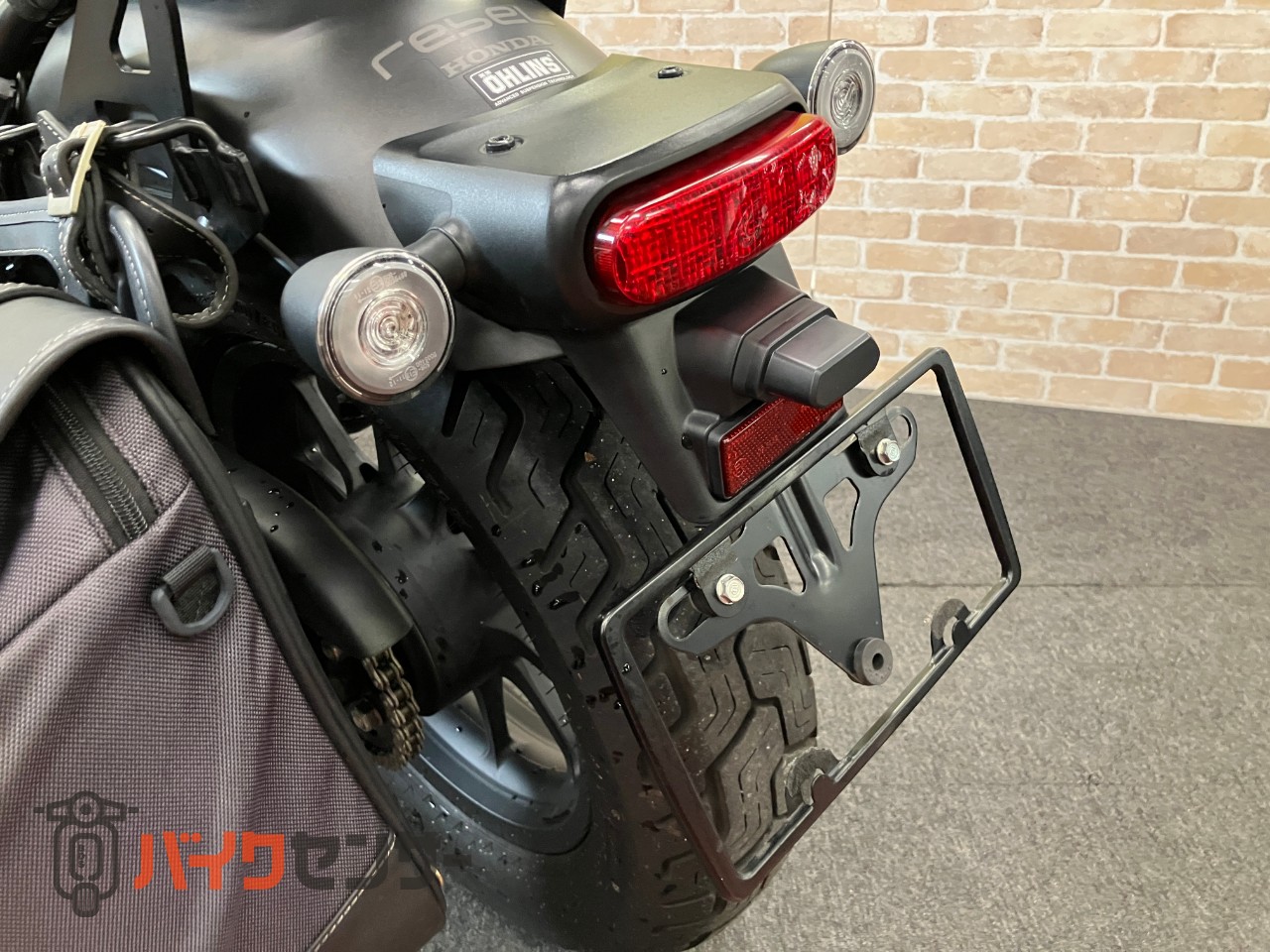 レブル250 Sエディション　モリワキフルエキ　オーリンズリアサス　パフォーマンスダンパー　エンジンガード　ETC 左右レバー等カスタム_6