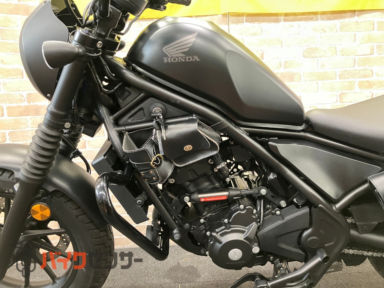 レブル250 Sエディション　モリワキフルエキ　オーリンズリアサス　パフォーマンスダンパー　エンジンガード　ETC 左右レバー等カスタム_16