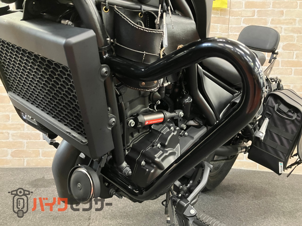 レブル250 Sエディション　モリワキフルエキ　オーリンズリアサス　パフォーマンスダンパー　エンジンガード　ETC 左右レバー等カスタム_23