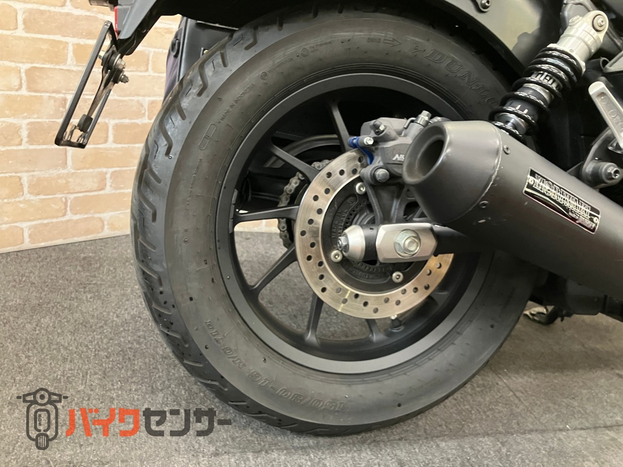 レブル250 Sエディション　モリワキフルエキ　オーリンズリアサス　パフォーマンスダンパー　エンジンガード　ETC 左右レバー等カスタム_37