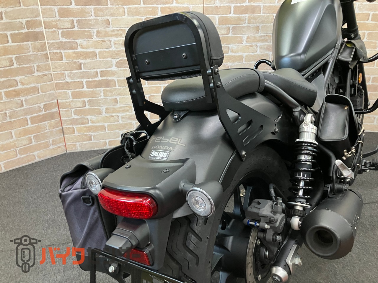 レブル250 Sエディション　モリワキフルエキ　オーリンズリアサス　パフォーマンスダンパー　エンジンガード　ETC 左右レバー等カスタム_39