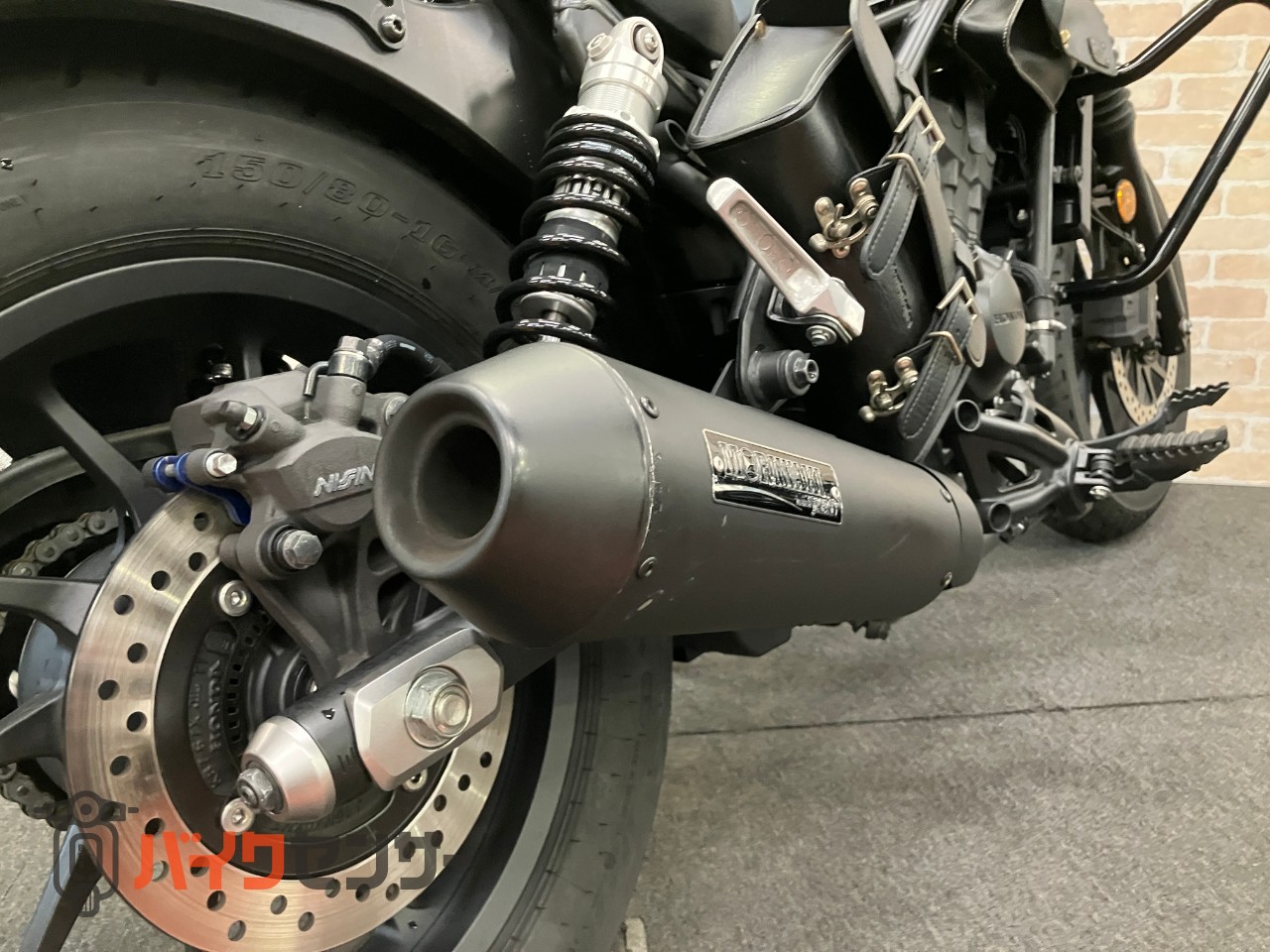 レブル250 Sエディション　モリワキフルエキ　オーリンズリアサス　パフォーマンスダンパー　エンジンガード　ETC 左右レバー等カスタム_41